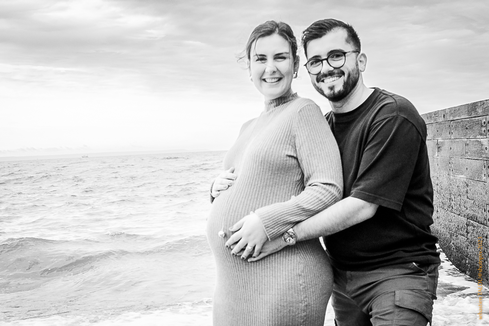 Au Havre reportage photos avant naissance par Shotnpix